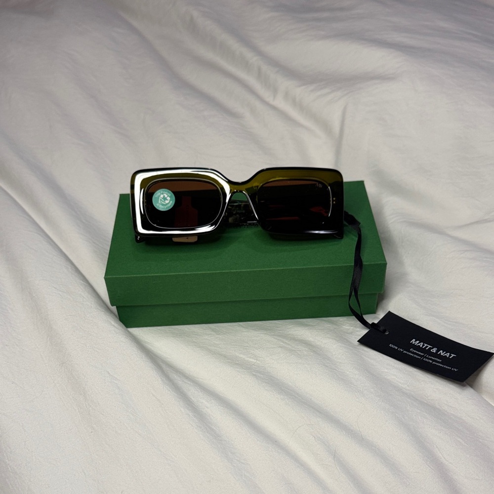 Matt & Nat Green Tortoise Sunglasses